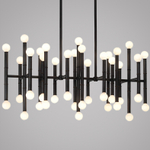Ceiling design lamp  Meurice by Robert Abbey (Black,  W96)