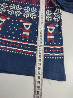 Джемпер с принтом на 3-4 года