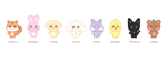 Мерч ATEEZ - ANITEEZ IN TREASURE MD 27. (PLUSH DOLL)