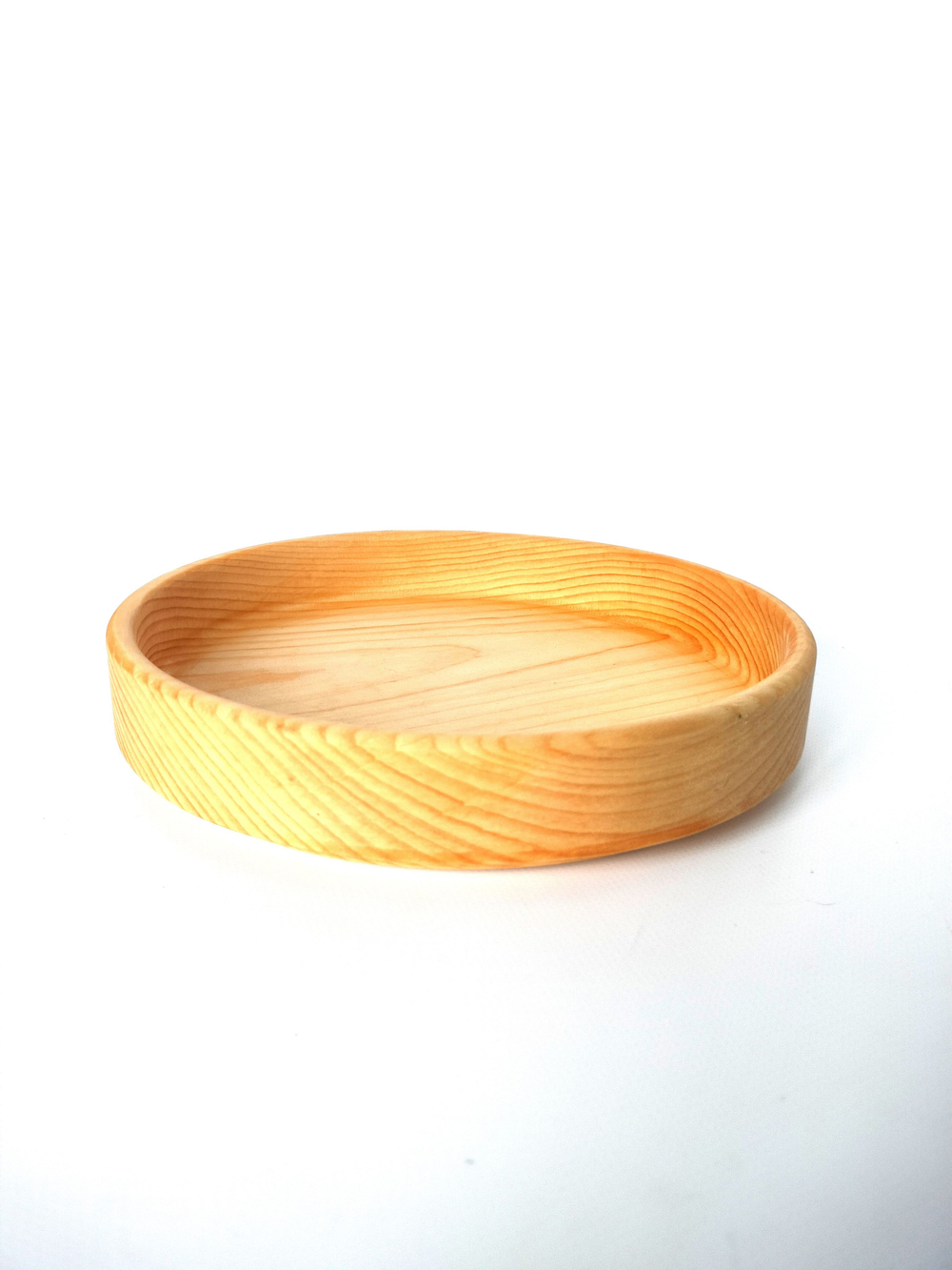 Деревянная тарелка Art of Siberia из массива сибирского кедра T222