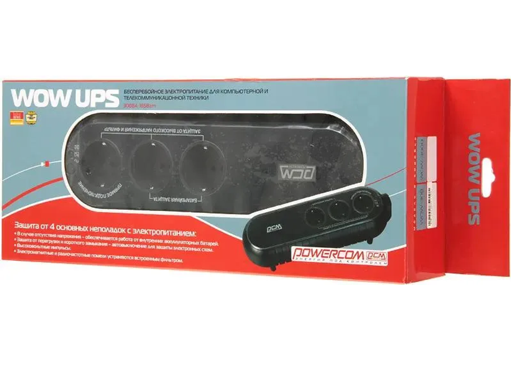 Источник бесперебойного питания  Powercom WOW-300