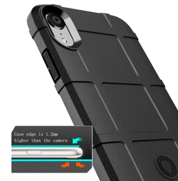 Чехол для iPhone XR цвет Black (черный), серия Armor от Caseport
