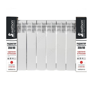 WATTSON Радиатор AL 350 080 08