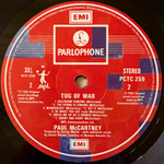 Paul McCartney – Tug Of War (Англия 1982г.)Т