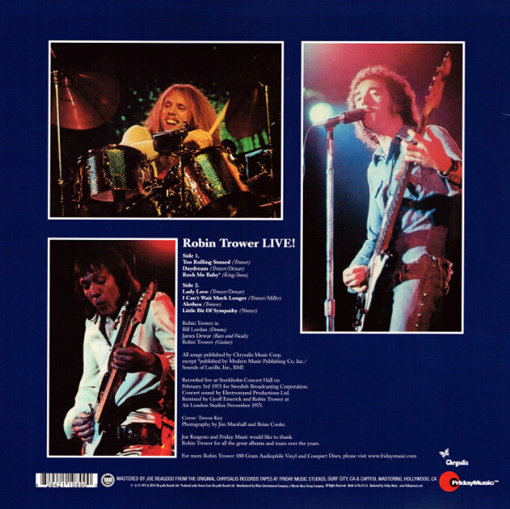Robin Trower / Robin Trower Live! (LP)
