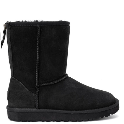 UGG Classic Short Zip II Black