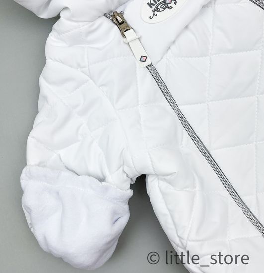 Комбинезон демисезонный "Коди" Белоснежный