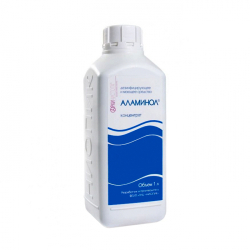 Аламинол 1 литр, дезинфицирующее средство, концентрат