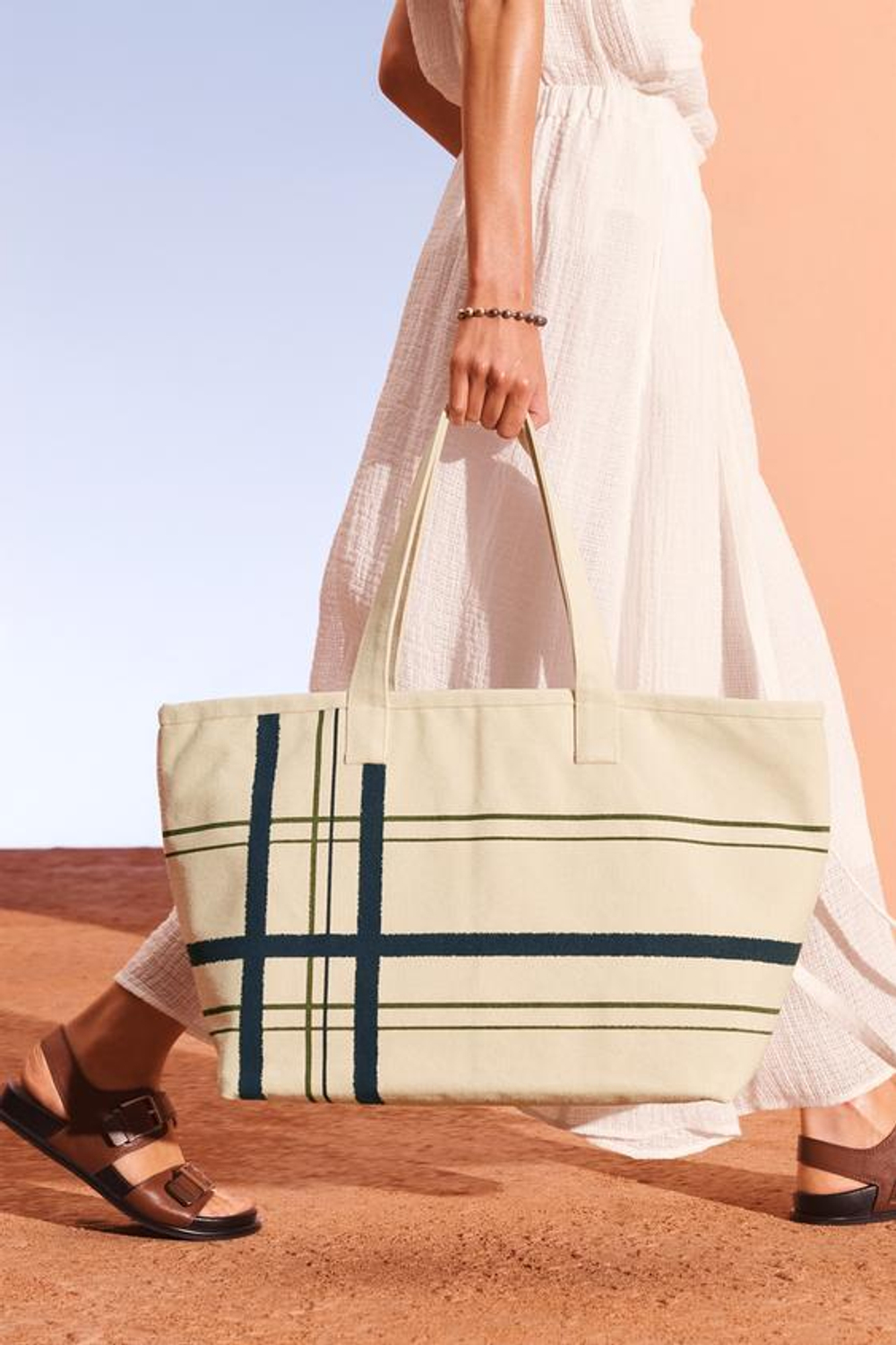 ZARA ЮБКА МИДИ СО СРЕДНЕЙ ТАЛИЕЙ, ЖЕЛТОВАТО-БЕЛЫЙ