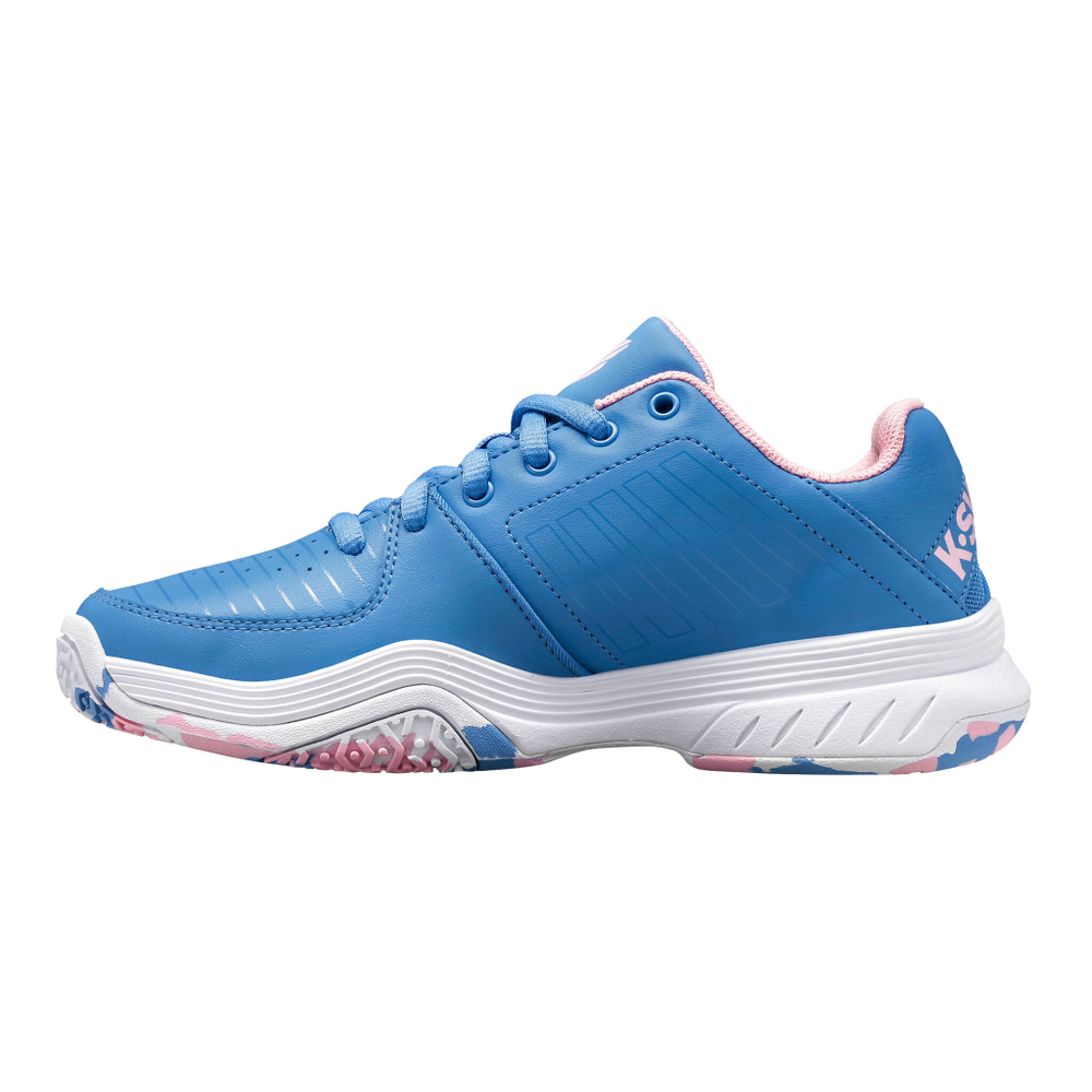 Детские теннисные кроссовки K-Swiss Express Omni All Court Shoe Kids - Blue, Pink