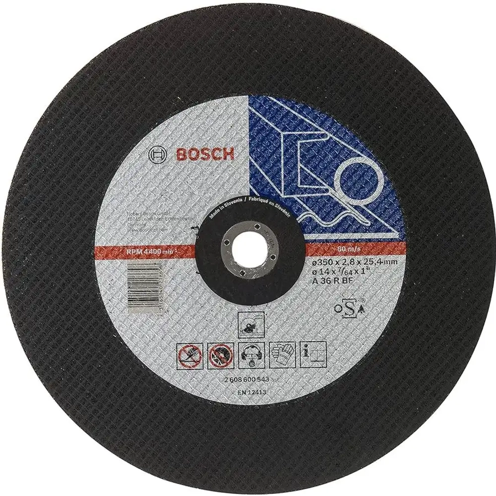 Отрезной круг 355х2,8х25,4 мм BOSCH 2608600543