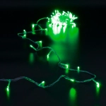 Гирлянда для дома 2,5м 24 лампы LED прозрач.пров.,8 реж, IP-20, Зелёный