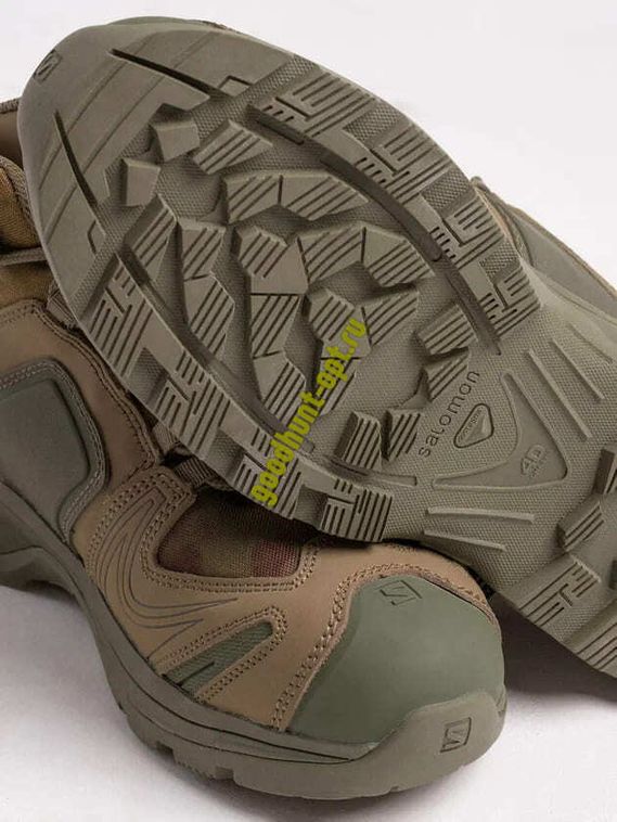 Тактические ботинки Salomon средний мох