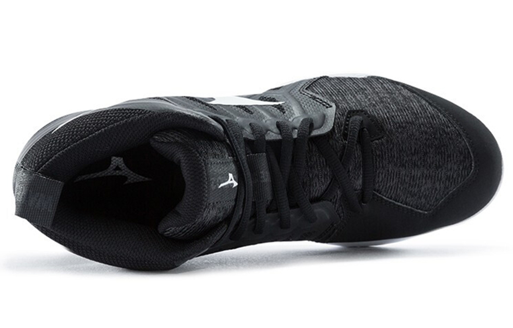 Mizuno Sonic Volleyball Shoes Unisex Mid top Black/White