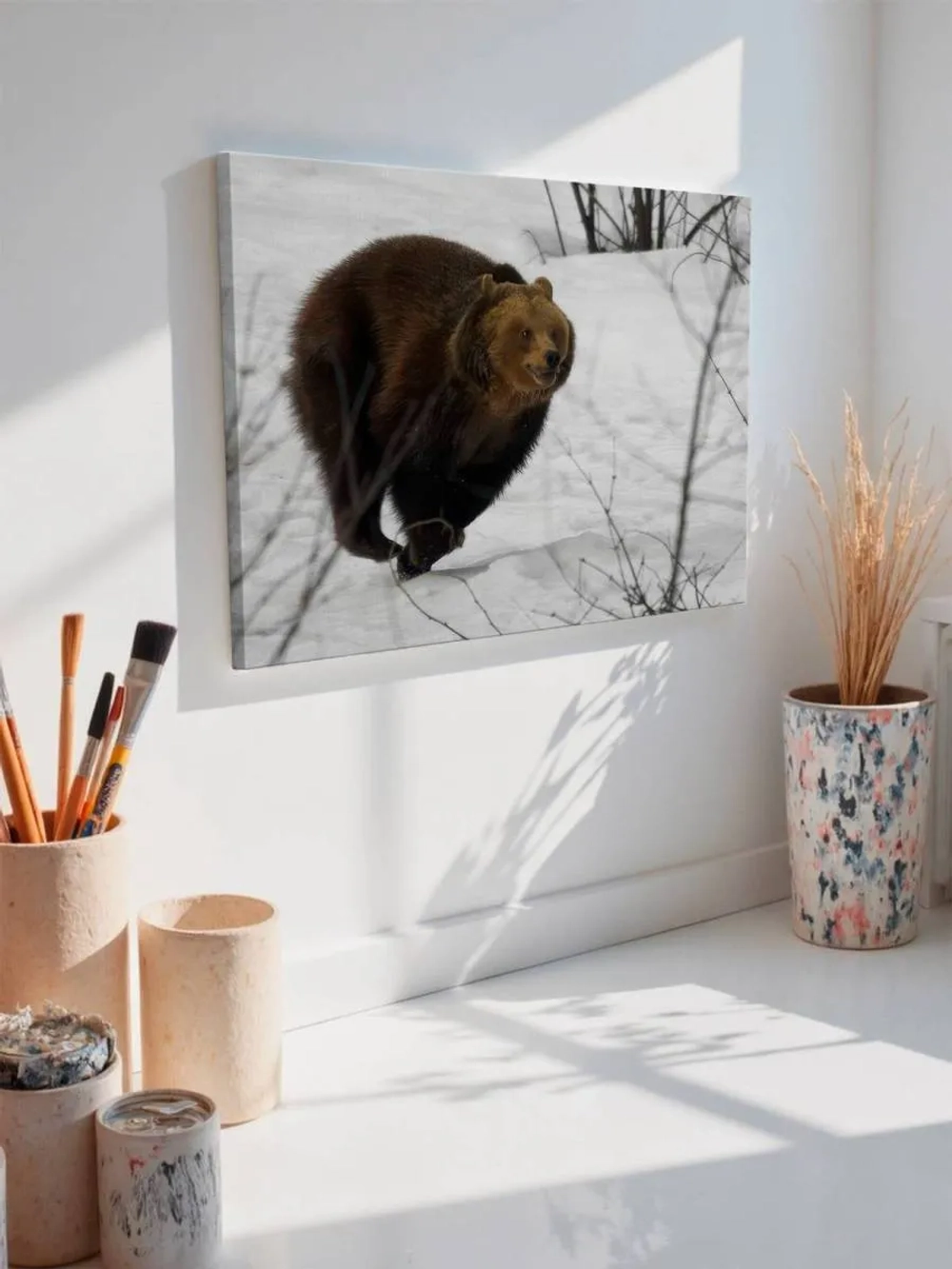 Картина на стену 40 X 50 Медведь