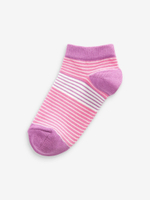 Носки хлопковые для девочки Next A43-313, 5 шт., Красный, Розовый, Салатовый