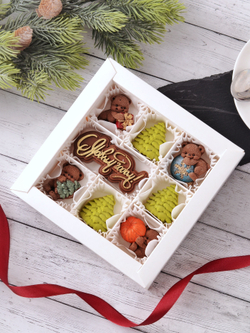 Сладкий подарок "С новым Годом" #10 / Конфеты ручной работы