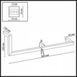 Накладной светильник Odeon Light Grafic 7153/14WL