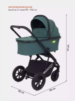 Коляска детская RANT "AXIOM" (3в1) RA094 Green