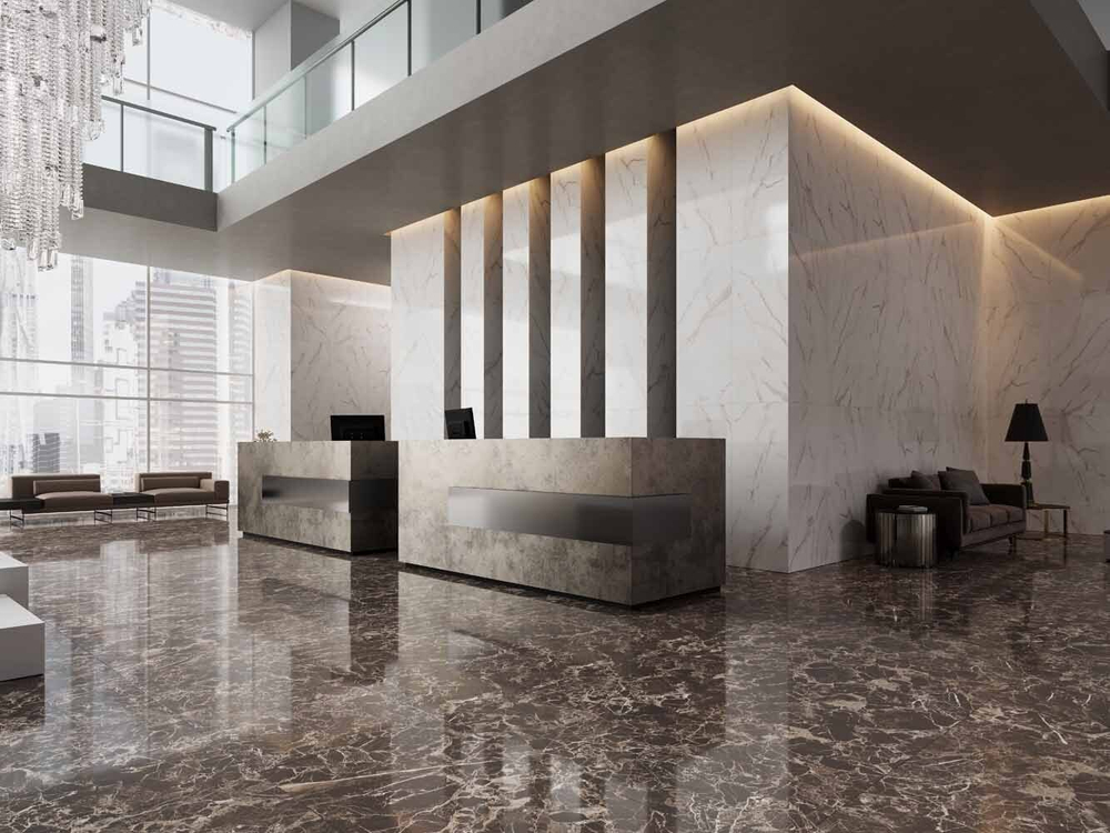 Глазурованный керамогранит Estima Melody МО102 60x120 см 1.44 м² неполированный цвет бело-бежевый