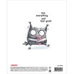 Дневник 1-11 класс 40 л., на скобе, ПИФАГОР, обложка картон, "Умный совенок", 106001