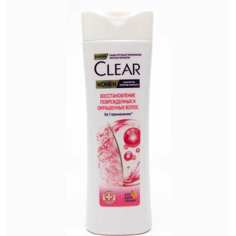 Шампунь женский Clear Women Мягкие и Блестящие 380 мл
