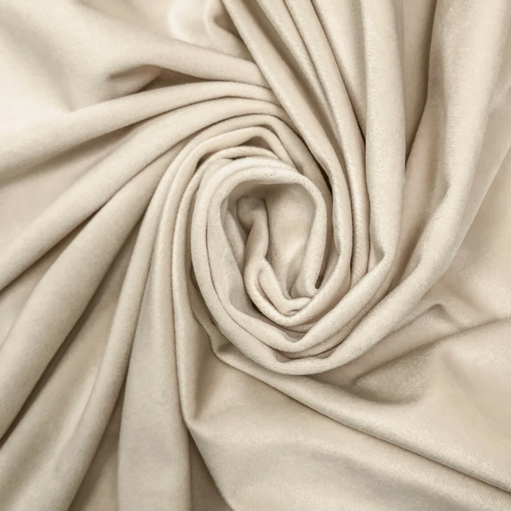 Бархат классический бежевый оптом, 305 см, арт. 999-4