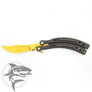 Нож-бабочка (балисонг) CS GO Gold