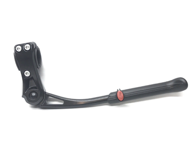 Подножка на перо 22-28мм, 24-29", алюм, с регулир кнопкой, чёрная.CL-KA107