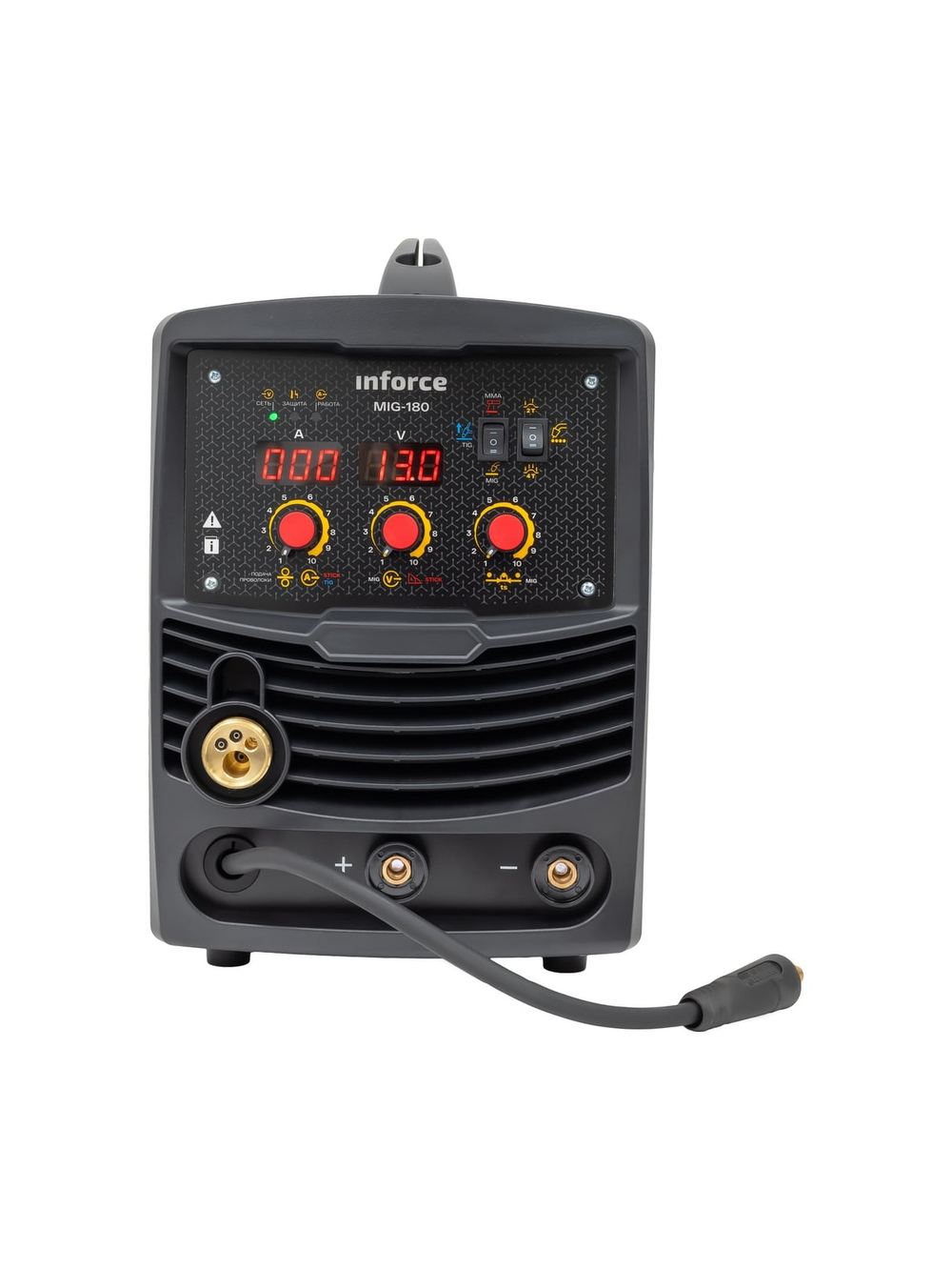 Сварочный полуавтомат-инвертор Inforce (180 A; EURO; ПВ 75%) MIG-180 04-08-02