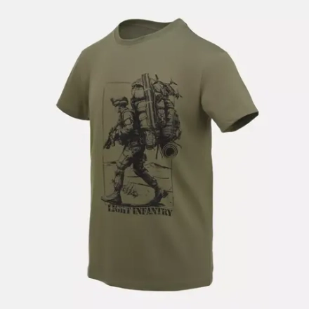 Футболка Helikon Light infantry - Olive Green