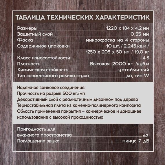 SPC ламинат I-Floors High - Дуб Шервуд (2.06)