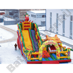 Большая и высокая горка "Саванна ПРОФИ"