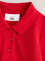 Поло школьное для девочки Next M82-230, 2 шт., Красный