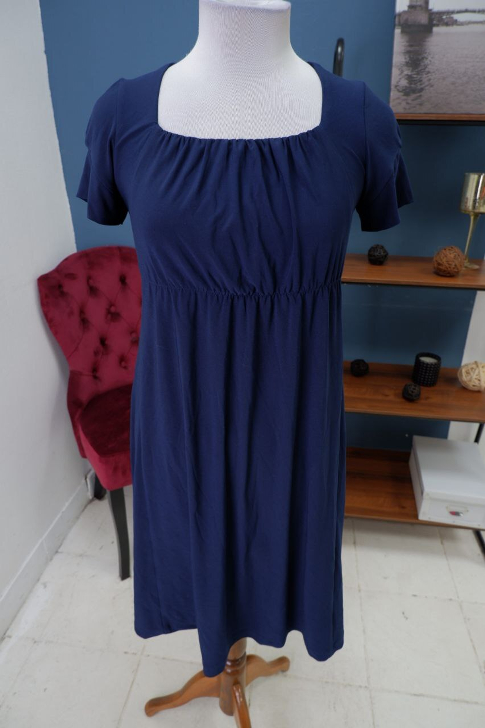Платье Ebru Maternity темно-синее 42 размер