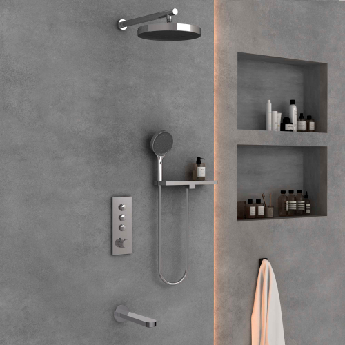 Душевой комплект Vincea Inspire VSFW-433TI5RCH встраиваемый, хром