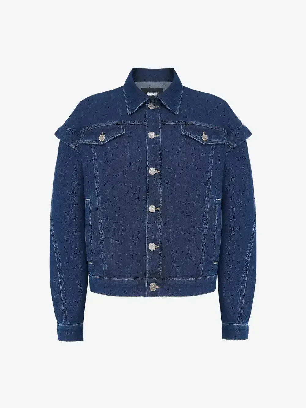 Куртка-коллаж из денима