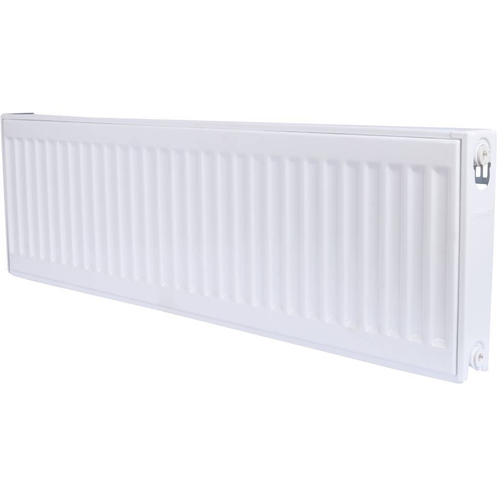 Радиатор панельный профильный ROMMER Compact тип 11 - 300x1000 мм (подкл.боковое, белый)