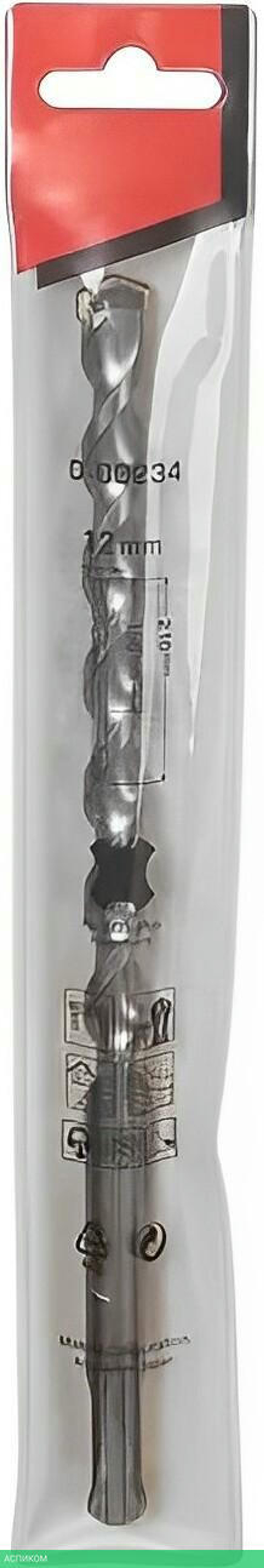 Сверло Makita SDS-plus 12Х210 D-00234