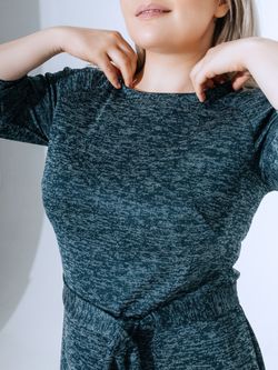 С-324 Платье трикотажное офисное