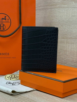 Кошелек Hermes из кожи крокодила