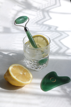 Роллер из зеленого авантюрина