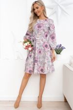 Платье Изабелла (серое) П13791-45М LT Collection