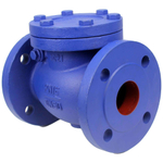 Swing check valve Elephant 302A, body material - cast iron GG25, closure element material - stainless steel AISI 420, seal - stainless steel