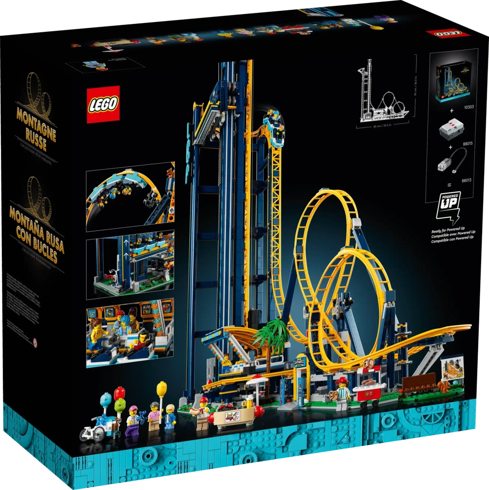 Конструктор LEGO Icons 10303 Американские горки: Петля