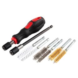 AFFIX (AF10312038C) Набор ершиков для чистки гнёзд свечей зажигания, кейс, 38 предметов