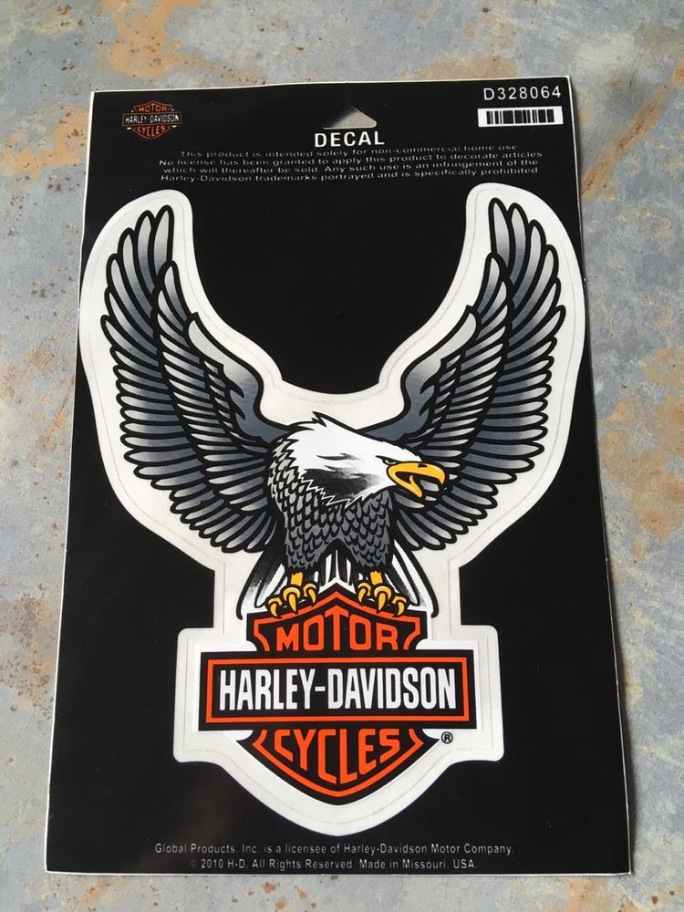 Наклейки Bar &amp; Shield Logo Bendable Aluminum Harley-Davidson
