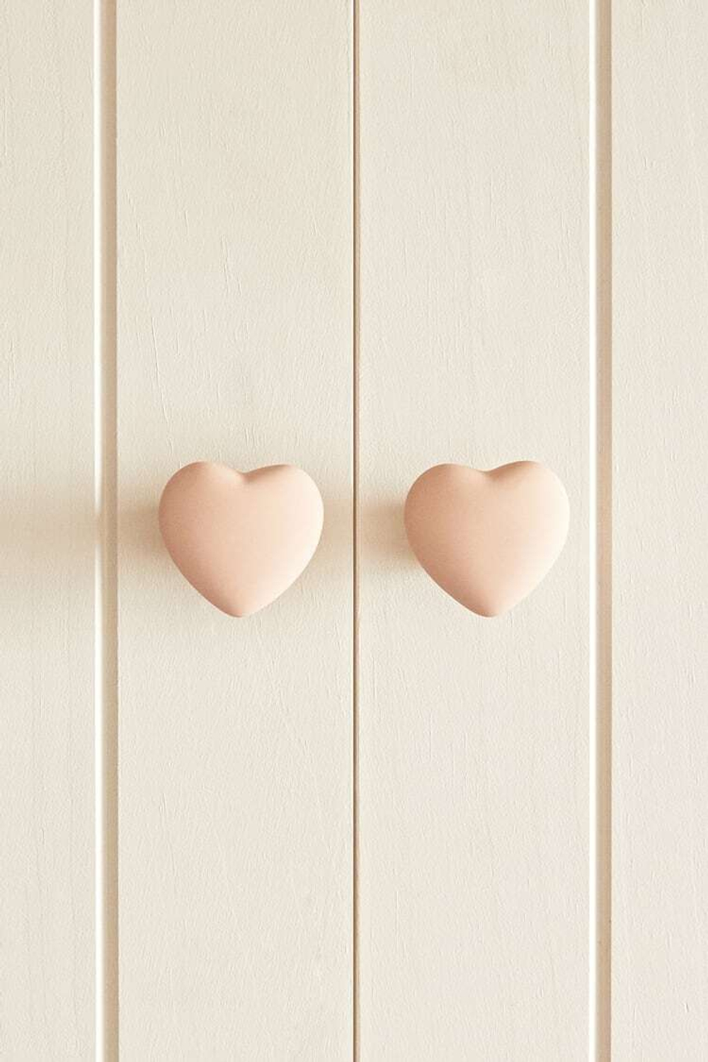 ZARA HOME МЕБЕЛЬНАЯ РУЧКА »СЕРДЦЕ» (НАБОР ИЗ 2 ШТ.) ПАСТЕЛЬНО-РОЗОВЫЙ