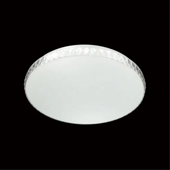 2077/DL PALE SN 194 Светильник пластик/белый/прозрачный LED 48Вт 3000-6300K D390 IP43 пульт ДУ DINA
