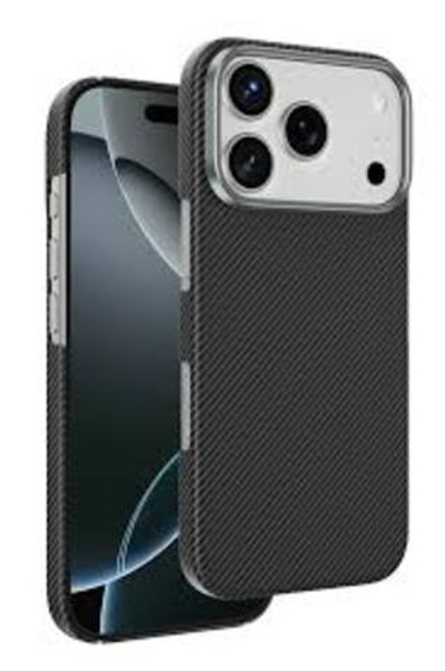 Чехол для iPhone 17 Pro Keephone Kevilar Sweden MagSafe Case, Черный